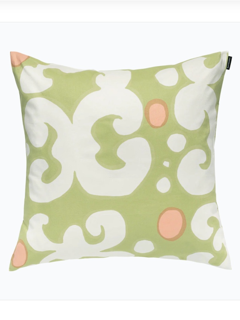Marimekko Keidas Pillow Cushion Cover - Pear Off White Powder